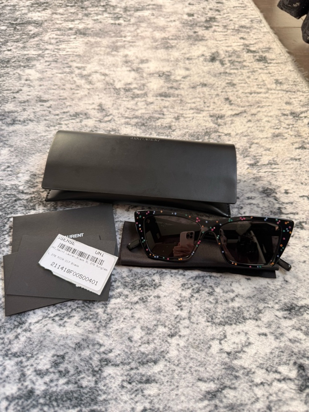 SAINT LAURENT Limited Edition Mica Sunglasses